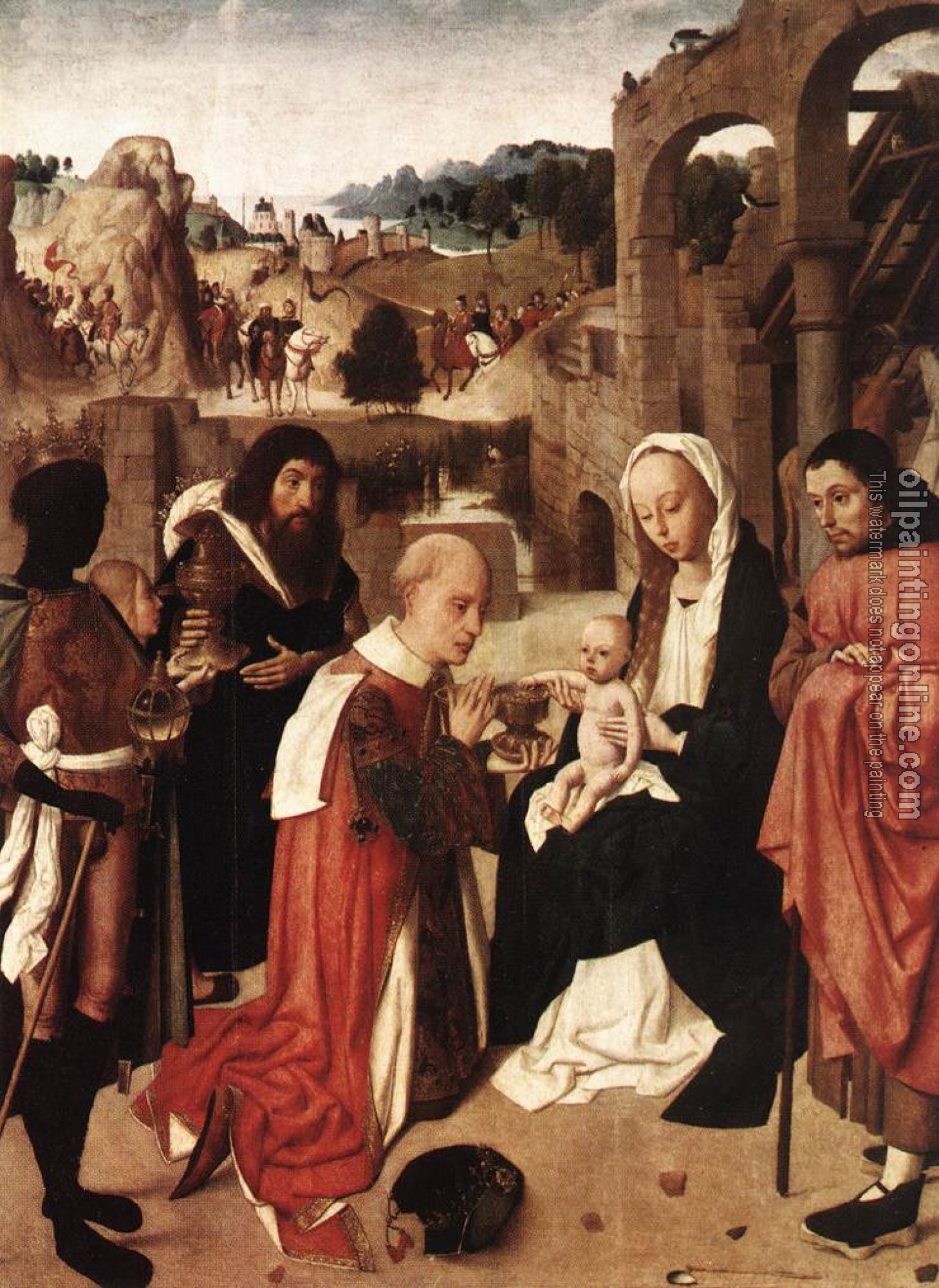 Geertgen tot Sint Jans - Adoration of the Kings
